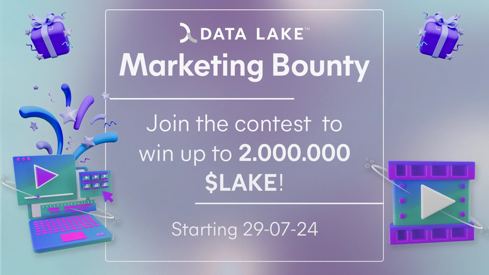 Content Creators assemble Marketing Bounty is coming Monday July 29 graphics full Data Lake