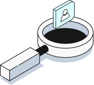 magnifier graphics Registries Data Lake