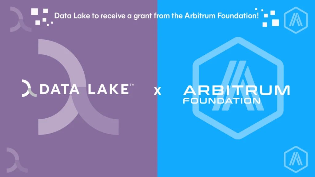 Data Lake to receive a grant from the Arbitrum Foundation graphics Data Lake