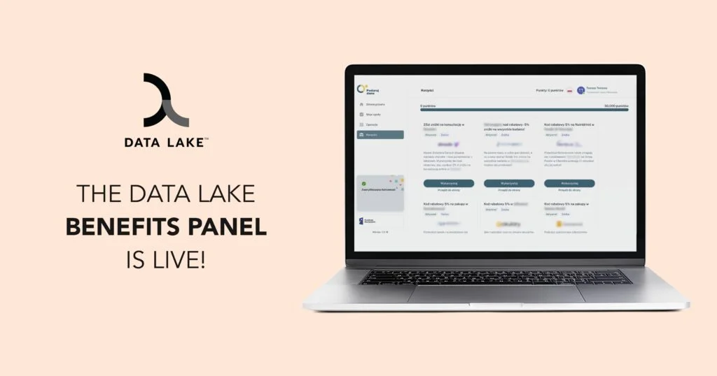 The Data Lake Benefits Panel is Live graphics Data Lake