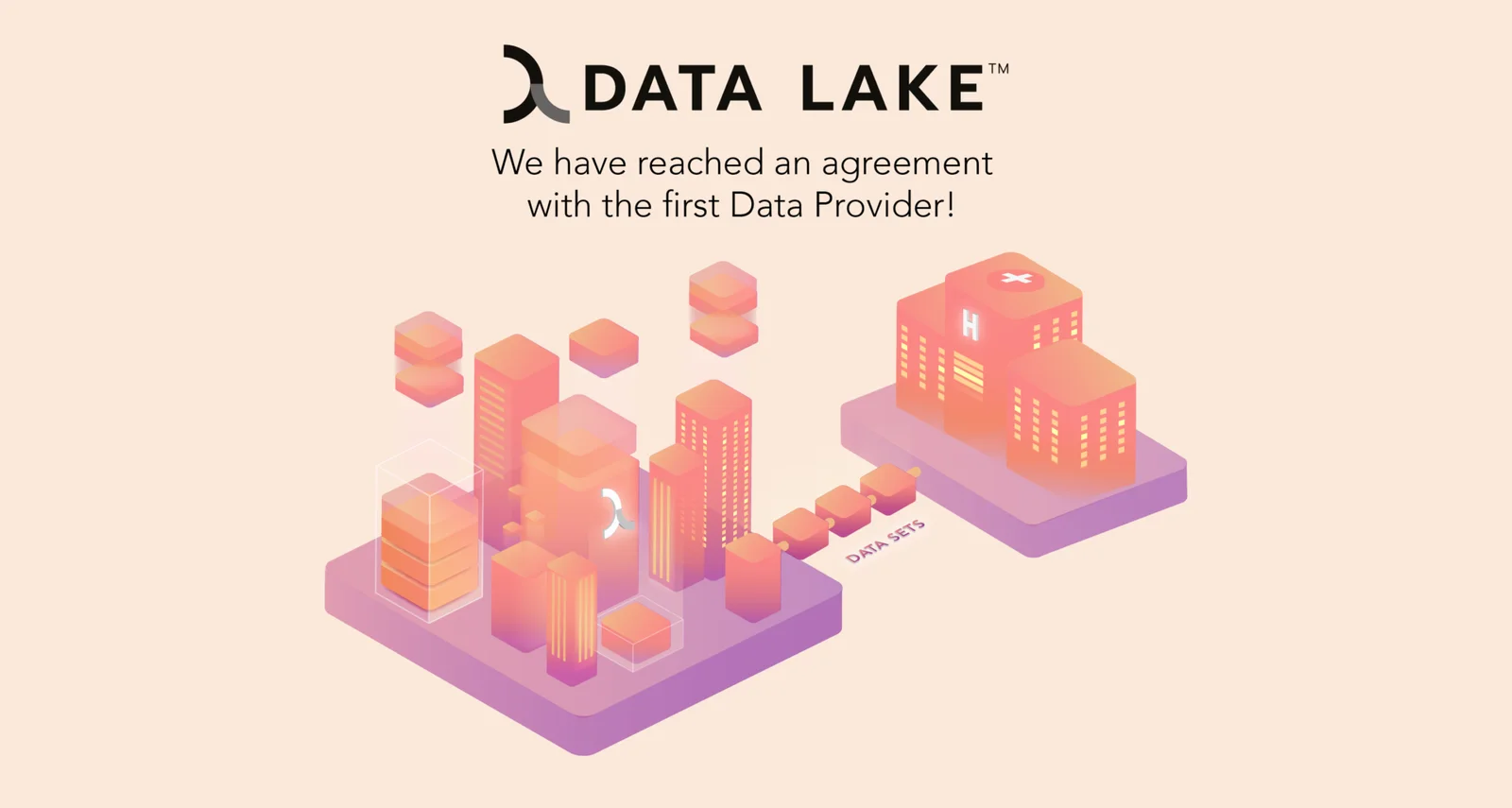 We have reached an agreement with the first Data Provider graphics Data Lake